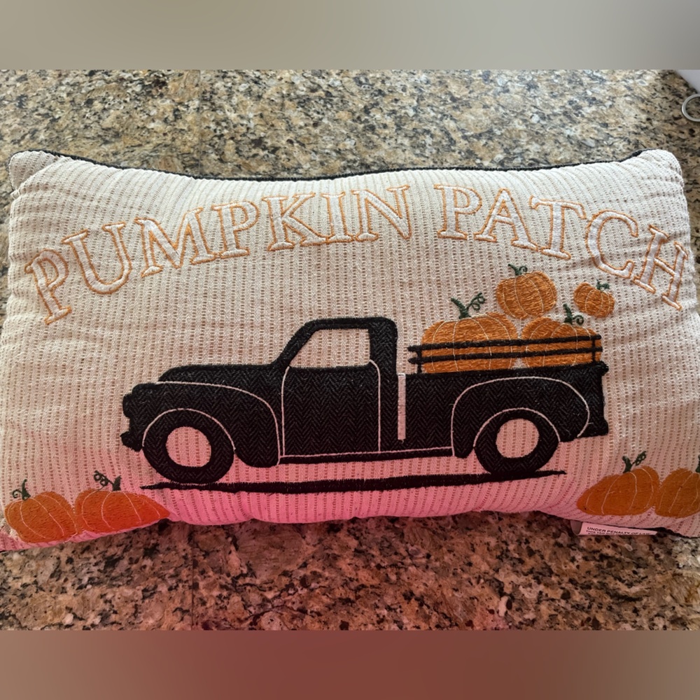 Pumpkin Patch Decorative Pillow